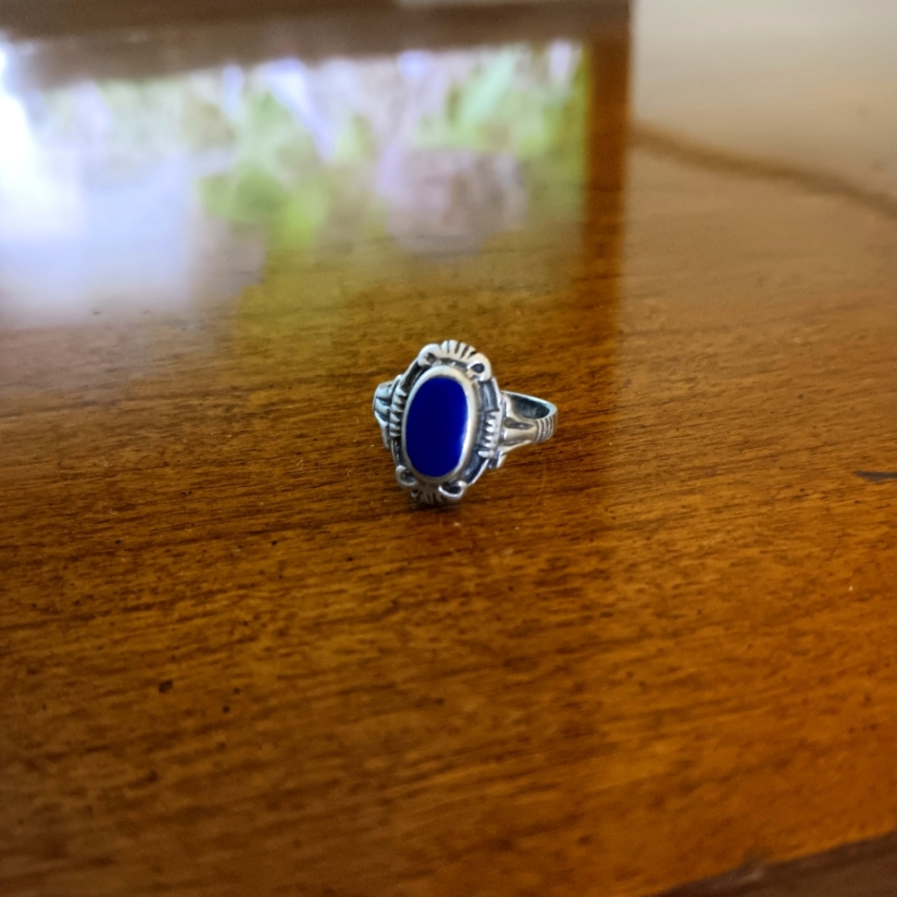 Antique silver ring